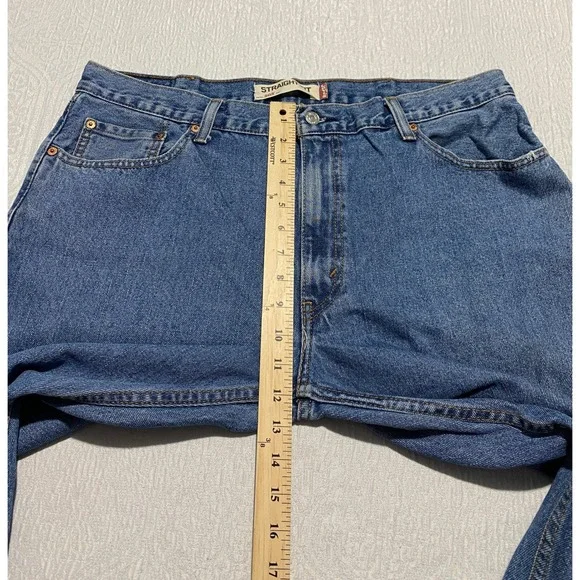 Levi's 505 Straight Fit Jeans Mens Size‎ 38x30 Blue Denim Classic - Picture 8 of 8
